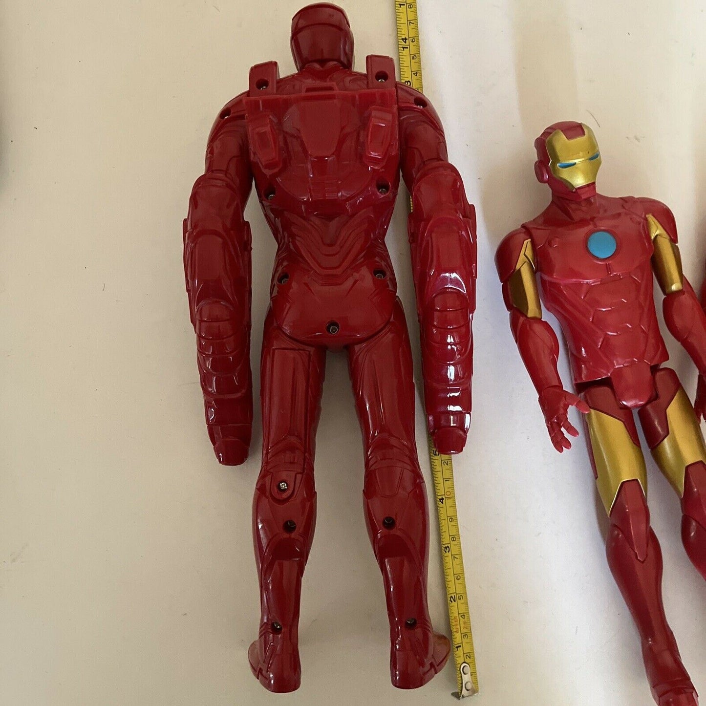 3x Iron Man Marvel Hasbro Action Figure 13" 2017, 2x 11" 2016,