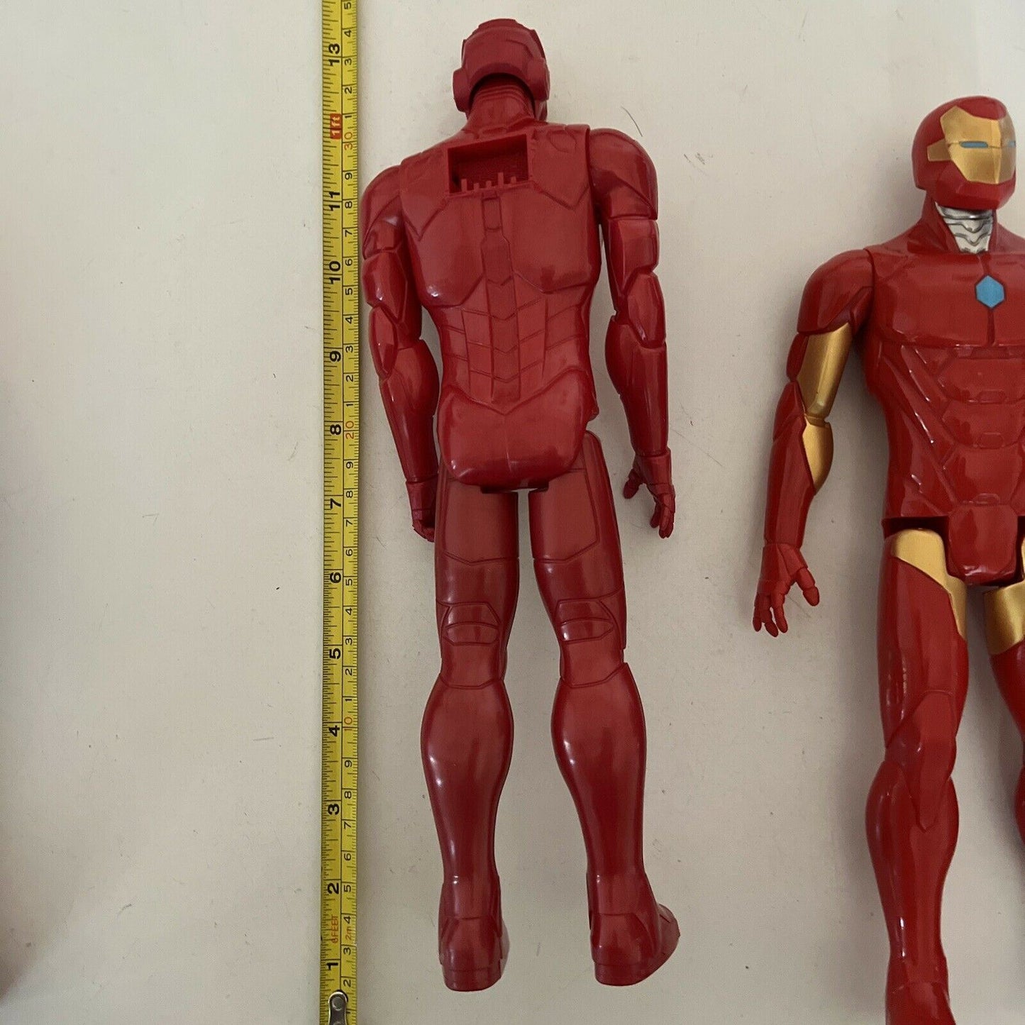 3x Iron Man Marvel Hasbro Action Figure 13" 2017, 2x 11" 2016,
