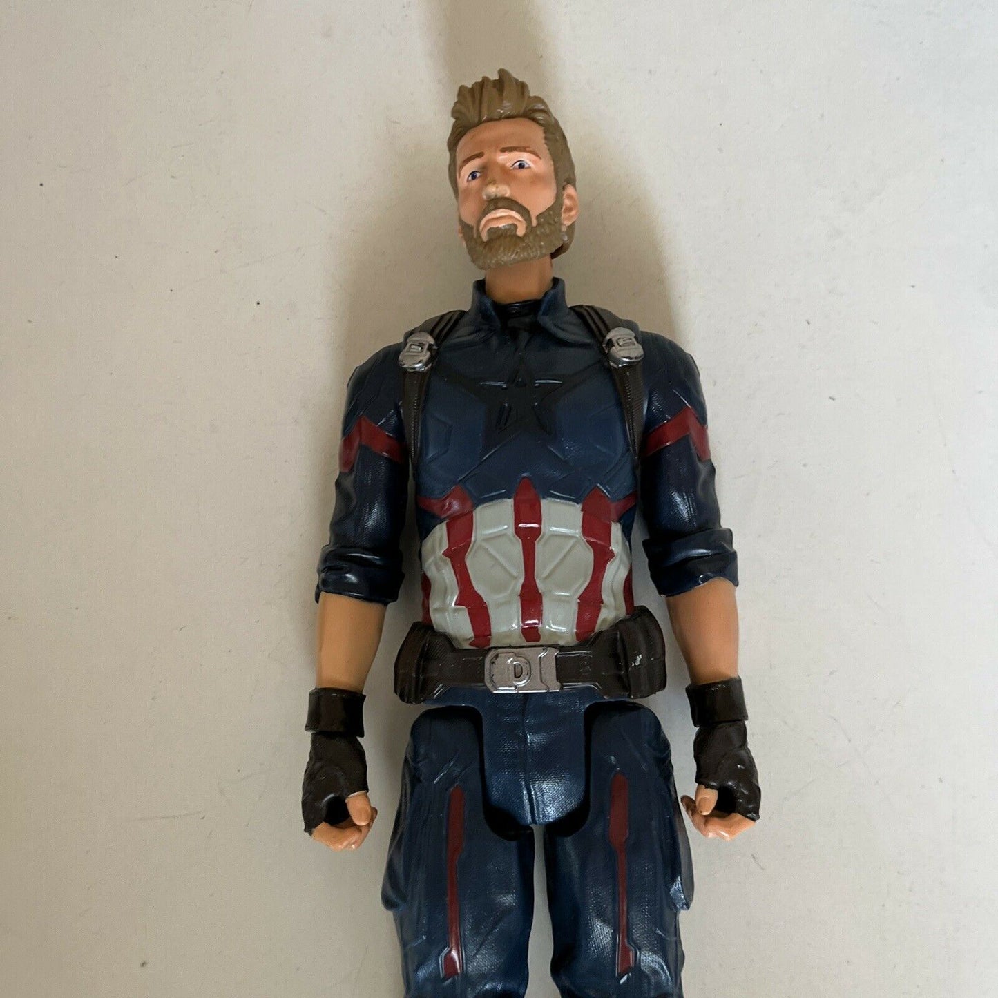 Marvel Infinity War Titan Hero Captain America Power FX Port Action Figures 12"
