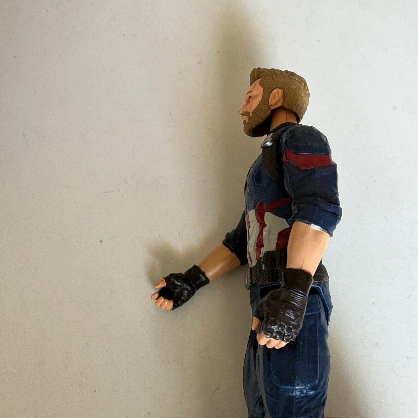 Marvel Infinity War Titan Hero Captain America Power FX Port Action Figures 12"