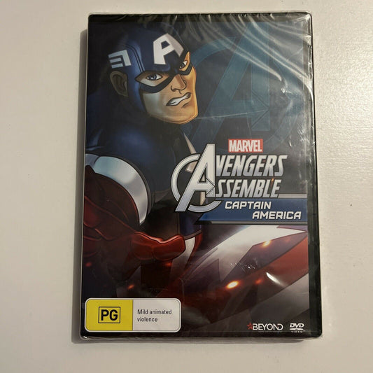*New Sealed* Marvel Avengers Assemble - Captain America (DVD, 2019) Region 4
