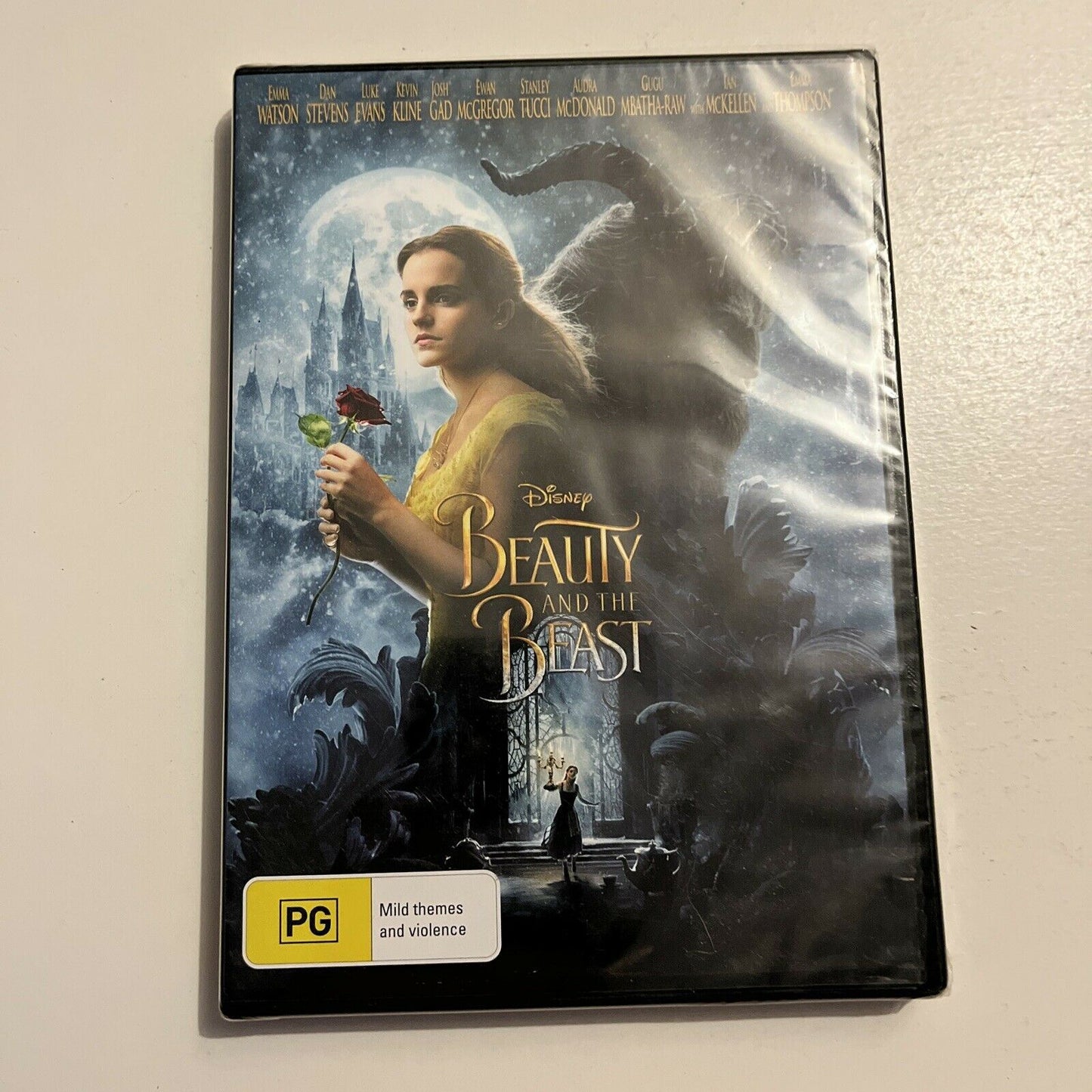 *New Sealed* Disney: Beauty And The Beast (DVD, 2017) Emma Watson. Region 4