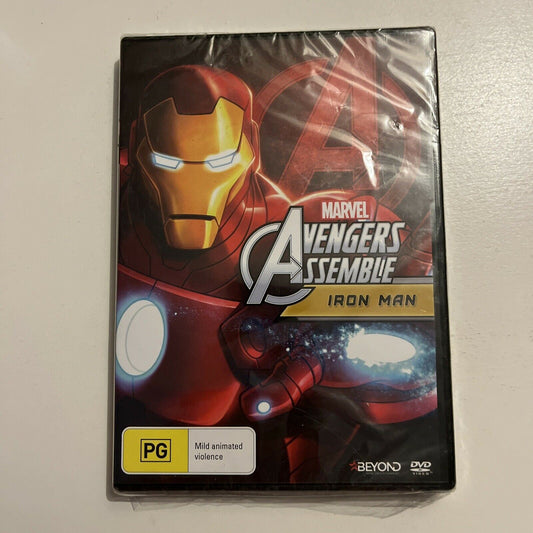 *New Sealed* Marvel Avengers Assemble - Iron Man (DVD, 2019) Region 4