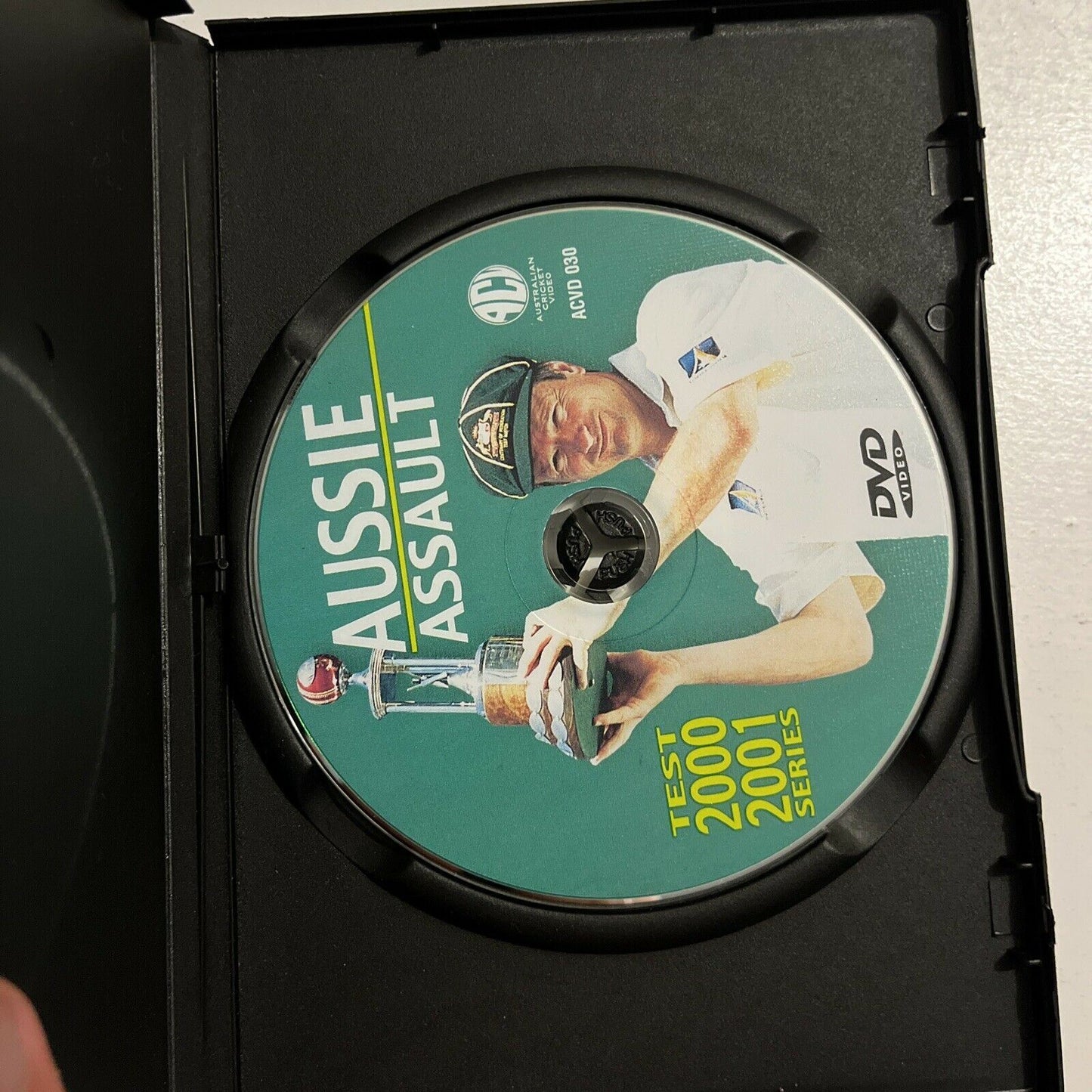 Aussie Assault - 2000/2001 Test Series  (DVD, 2001) Steve Waugh. All Regions