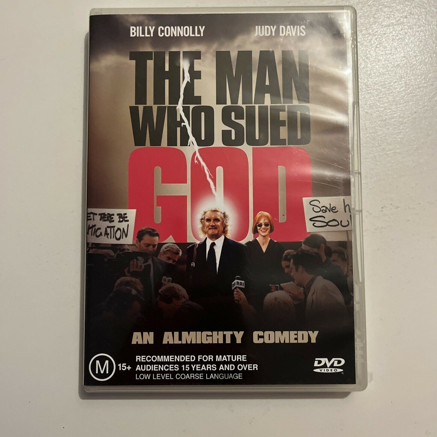 The Man Who Sued God (DVD, 2001) Billy Connolly, Judy Davis. Region 4