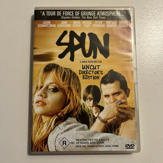 Spun - Uncut Director's Edition (DVD, 2002) Region 4
