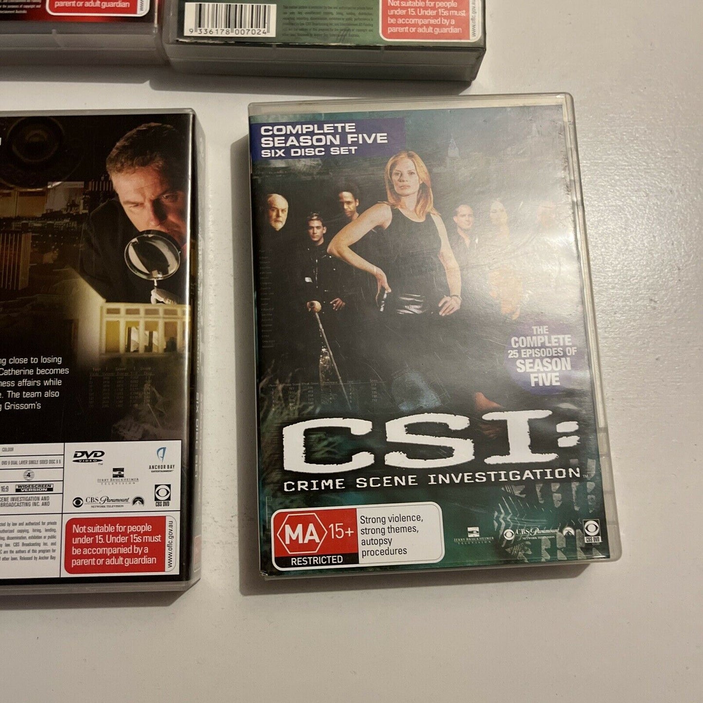 CSI: Crime Scene Investigation : Series 2,3,4,5,7,8 (DVD, 2009, 36-Disc) Region4
