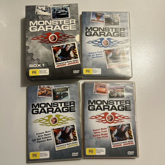 Monster Garage : Season 1 : Box 1 (DVD, 2002, 3-Disc) Region 4