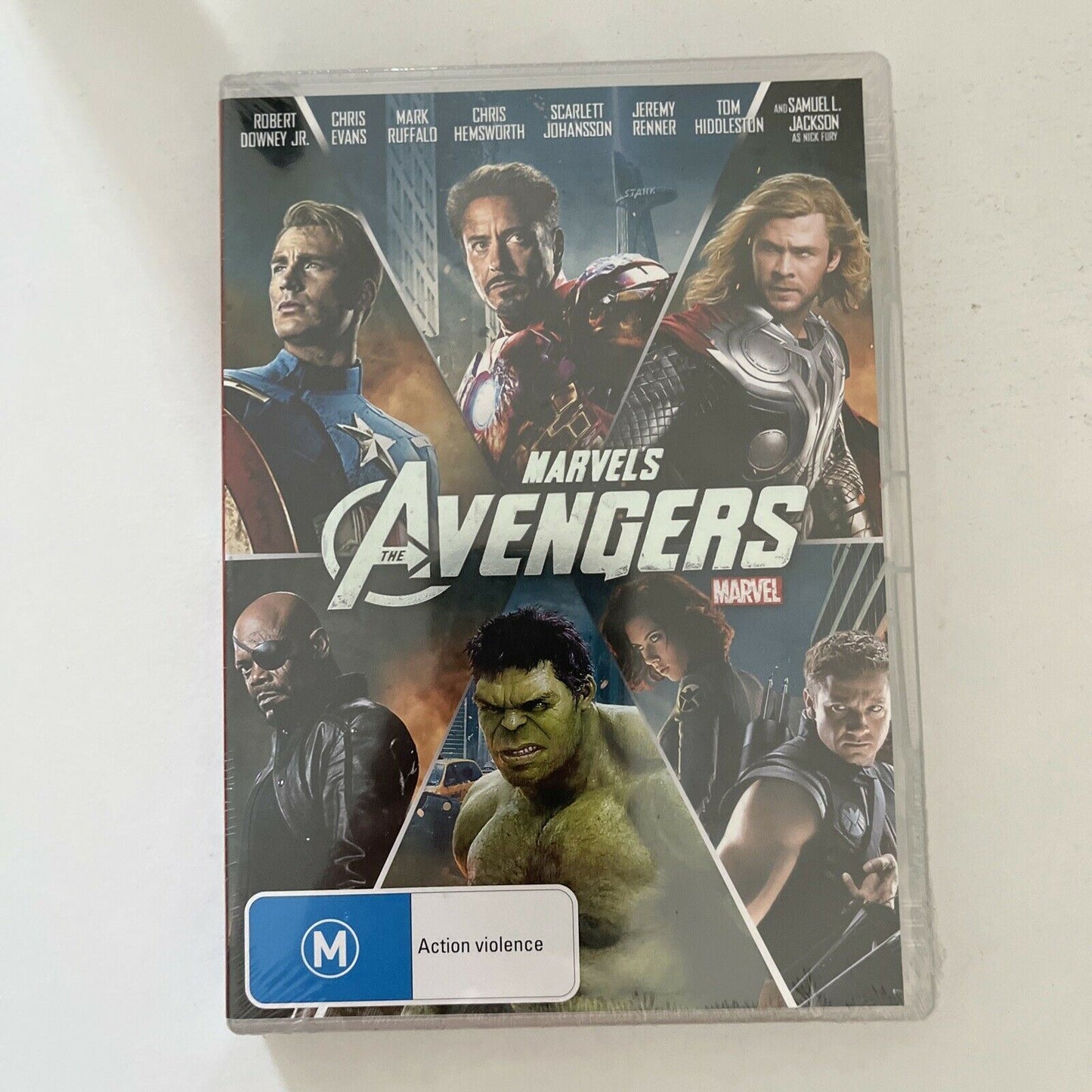 *New Sealed* The Avengers (DVD, 2012) Robert Downey Jr., Chris Evans Region4