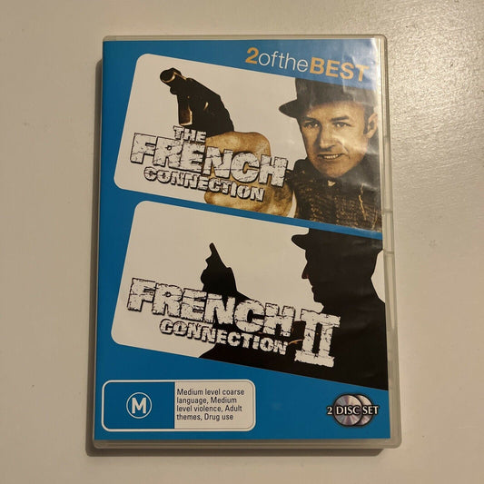 The French Connection / The French Connection 2 (DVD, 1975, 2-Disc) Region 4