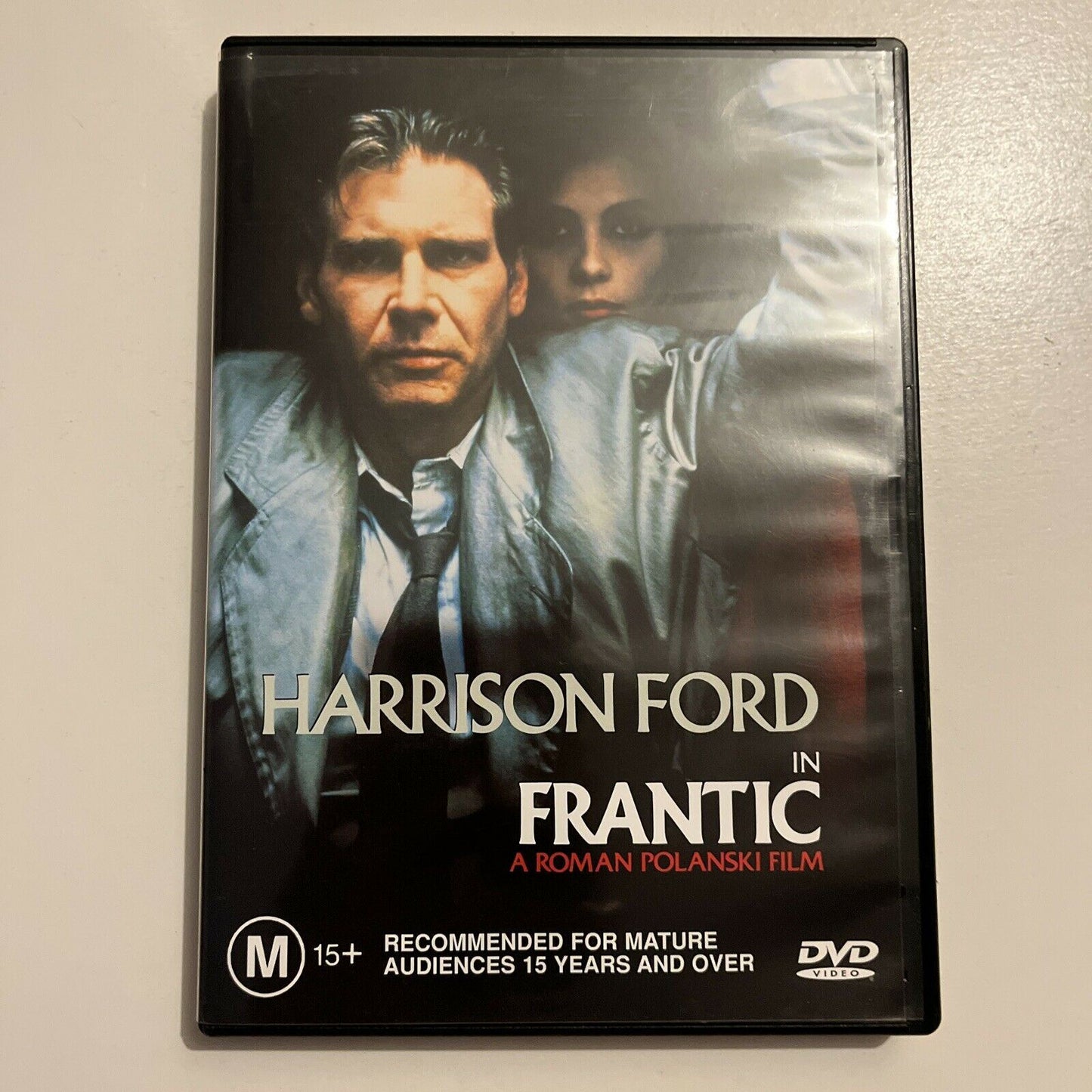 Frantic (DVD, 1988) Harrison Ford, Betty Buckley, Emmanuelle Seigner. Region 4