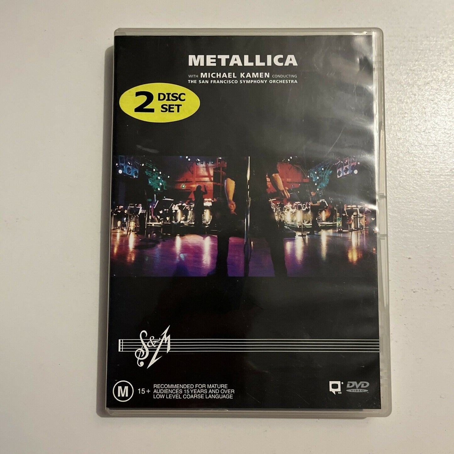 Metallica & The San Francisco Symphony Orchestra (DVD, 2000, 2-Disc) Region 4&2