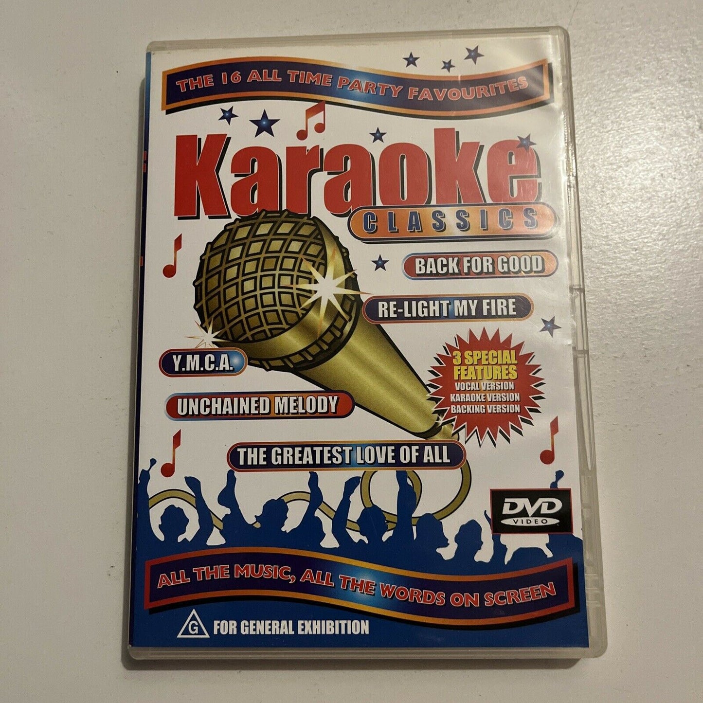 Karaoke Classics (DVD, 2000) All Regions