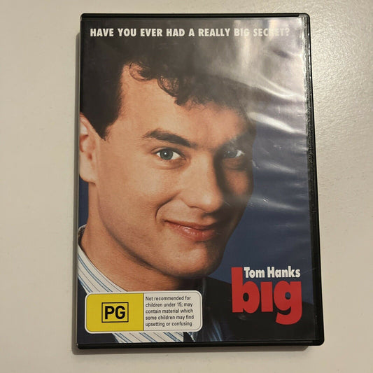 Big (DVD, 1988) Tom Hanks, Elizabeth Perkins, Robert Loggia, John Heard Region 4