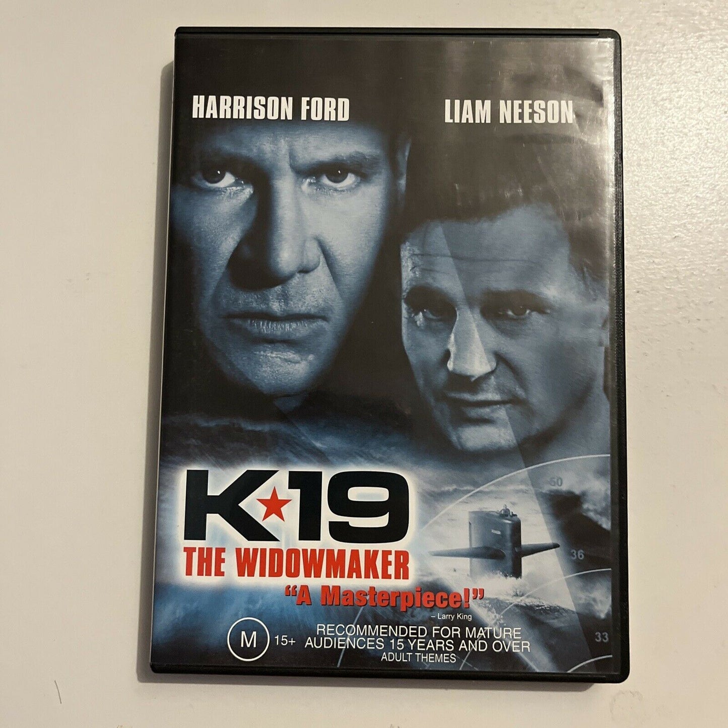 K-19 The Widowmaker (DVD, 2002) Harrison Ford, Liam Neeson, Region 4