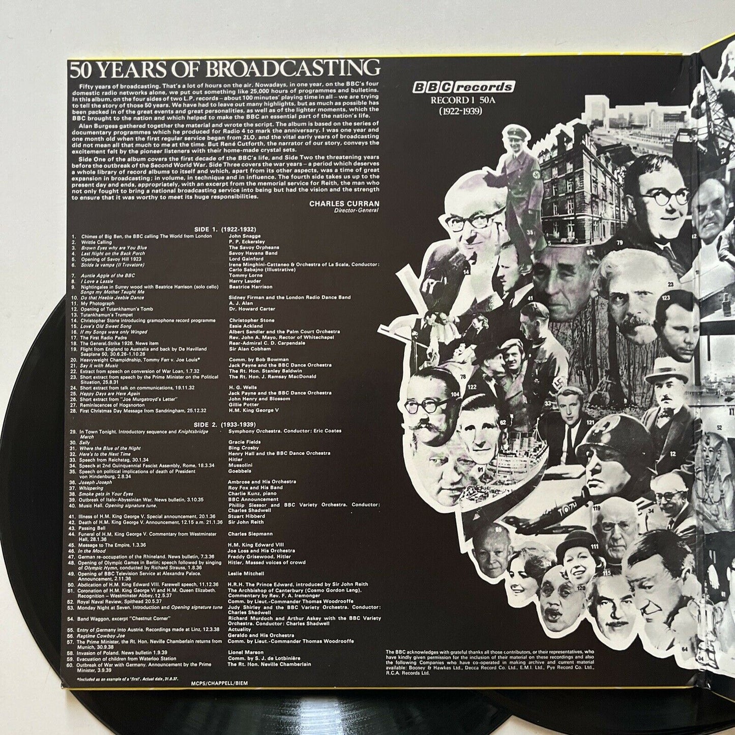 BBC 1922-1972 - 50 Years Of Broadcasting (Vinyl, 1972, 2-Vinyls)