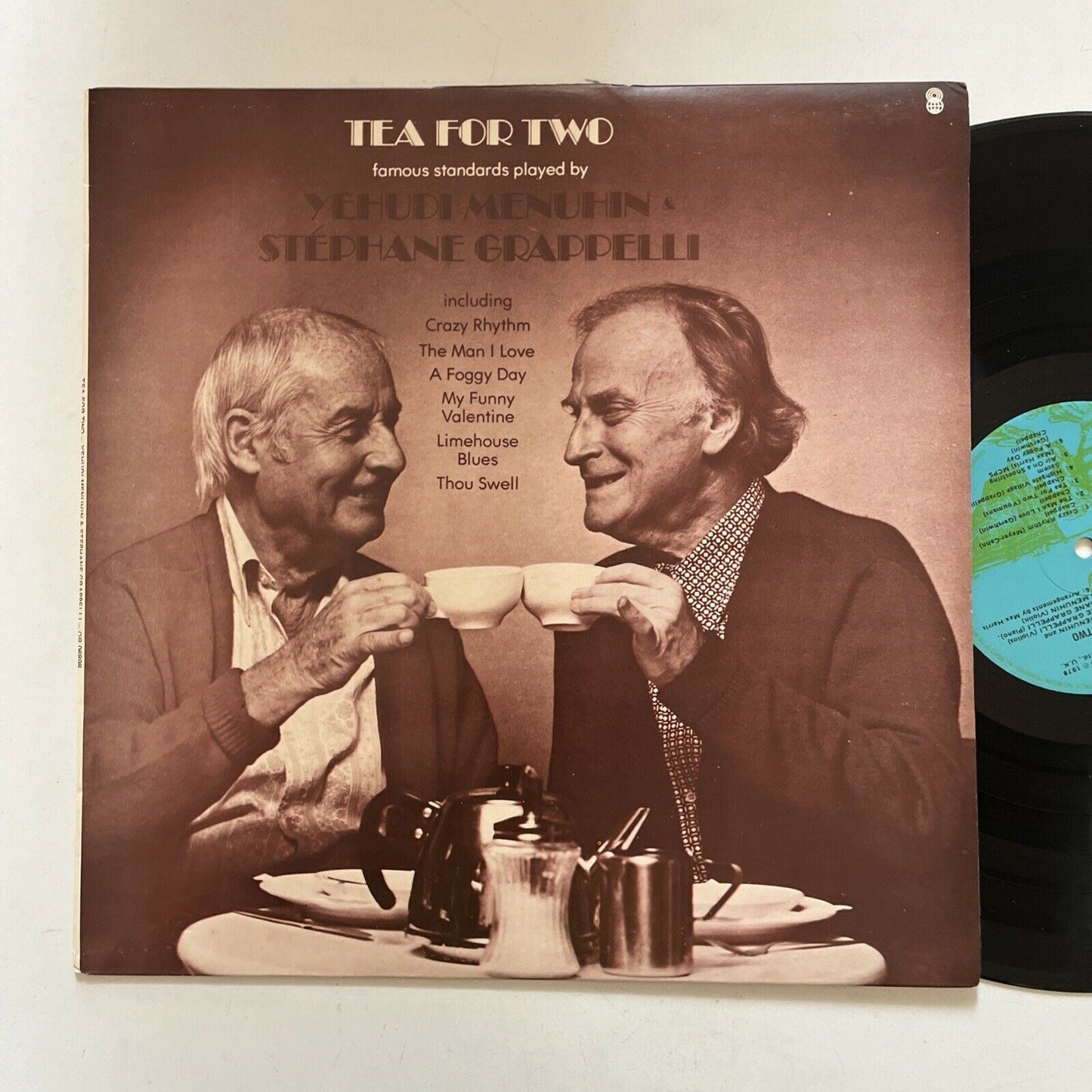 Yehudi Menuhin & Stephane Grappelli - Tea For Two (Vinyl, 1978)