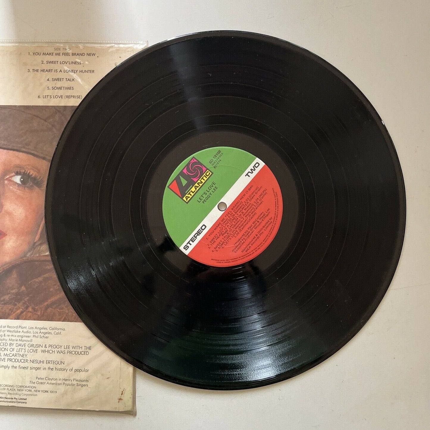 Peggy Lee - Let's Love (Vinyl, 1974)