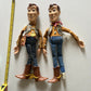 2x Woody Toy Story Talking Figure 13" Disney Pixar Mattel