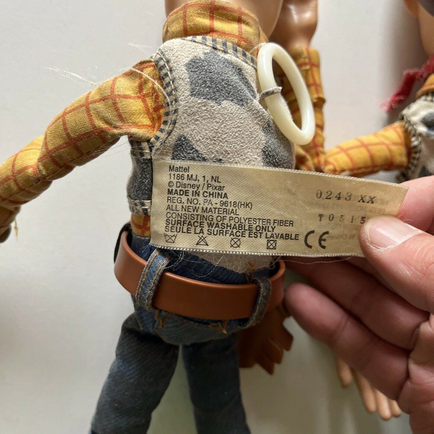 2x Woody Toy Story Talking Figure 13" Disney Pixar Mattel