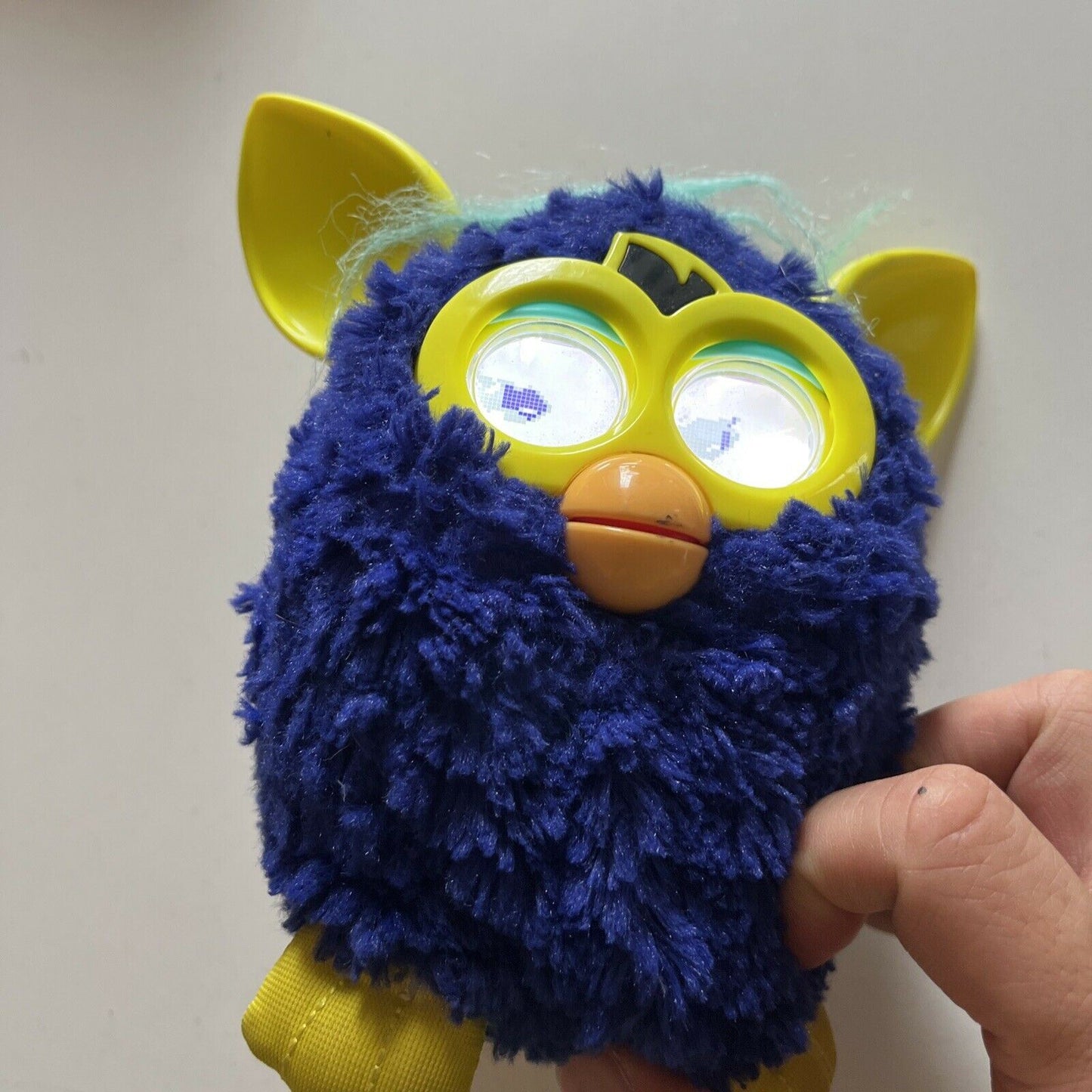 Furby Starry Night Blue and Yellow Hasbro 2012 Working
