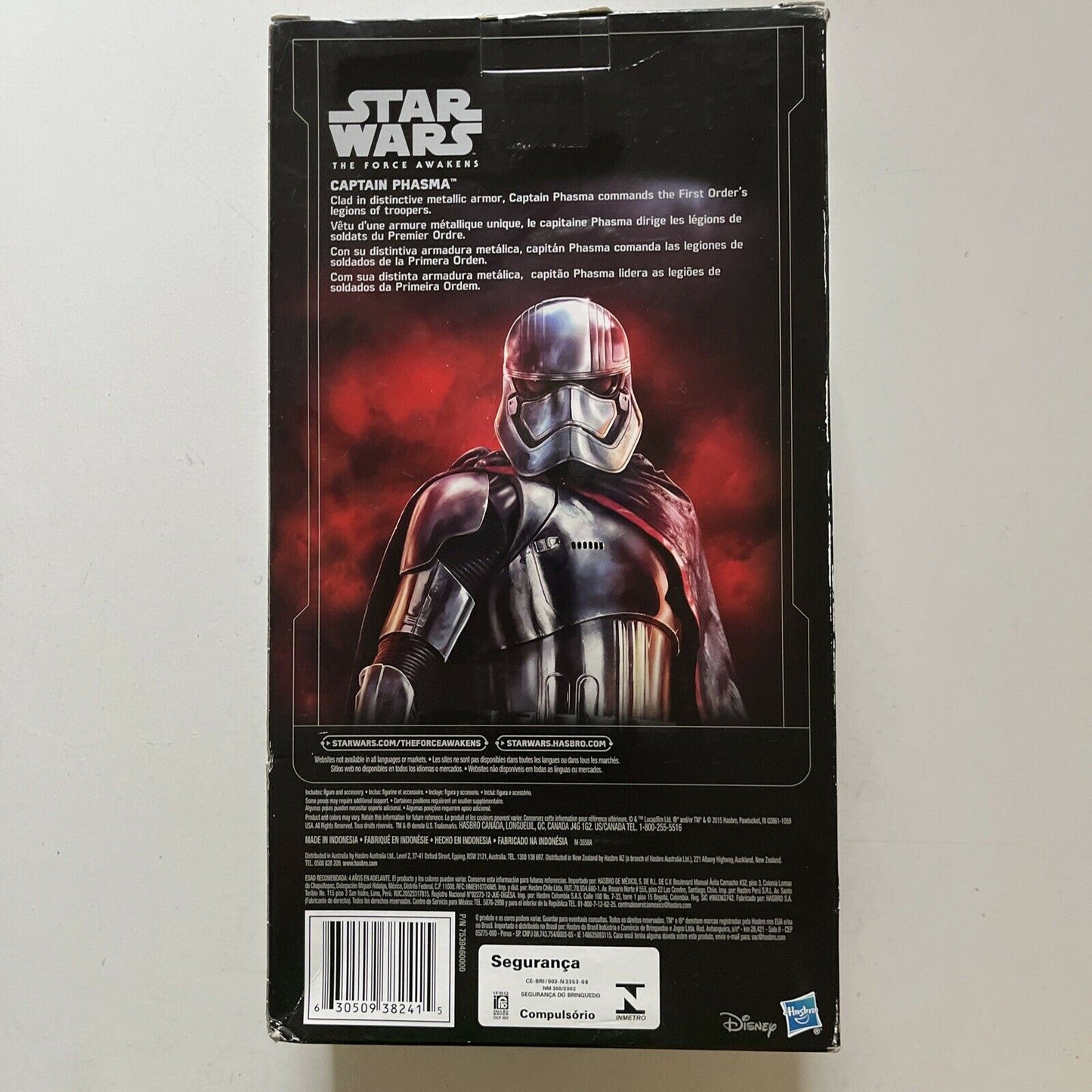 Captain Phasma 12 inch Star Wars The Force Awakens Action Figure 2015 Hasbro