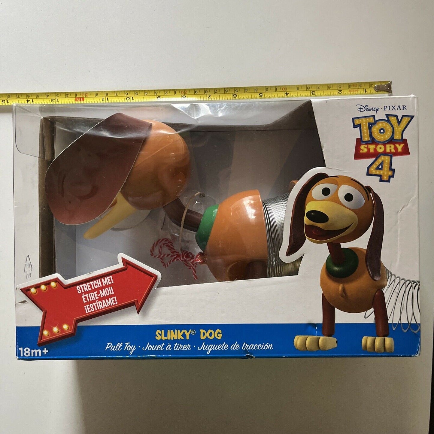 Slinky Dog - Toy Story 4 Disney Pixar Figure 11" Long Pull Toy 2018