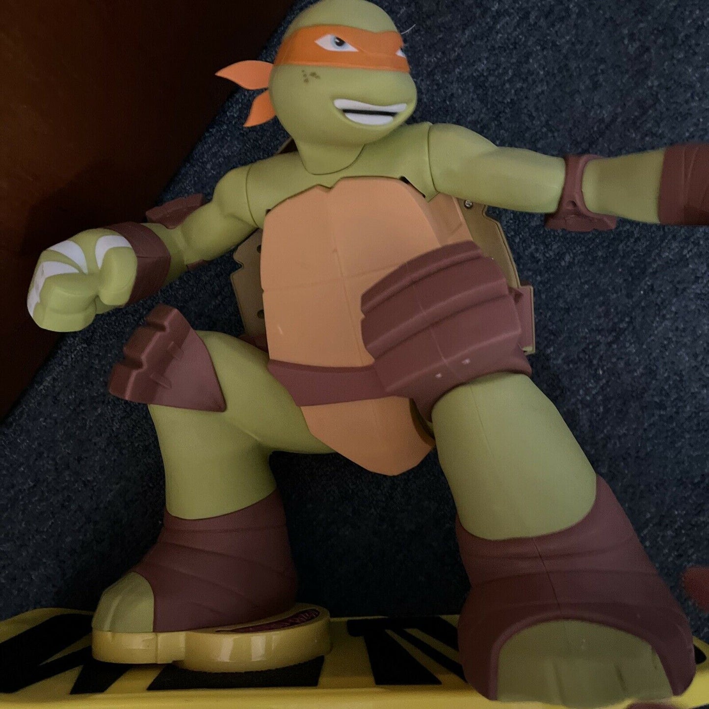 Michelangelo Teenage Ninja Mutant Turtle Agro-Rilla 14" 2016 Jakks *Not Working*