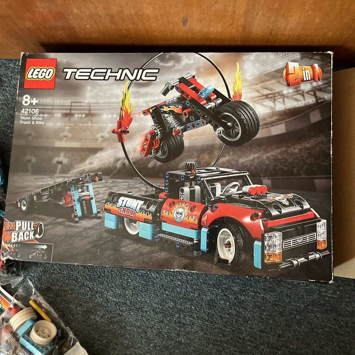 Lego Technic Stunt Show Truck & Bike (42106) *Incomplete*