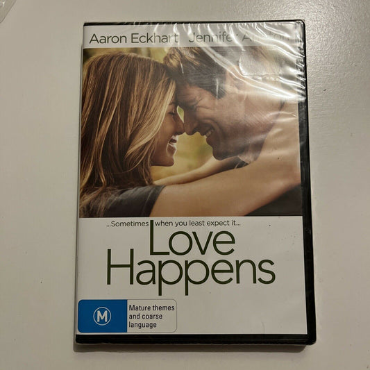 *New Sealed* Love Happens (DVD, 2009) Aaron Eckhart, Jennifer Aniston Region 4