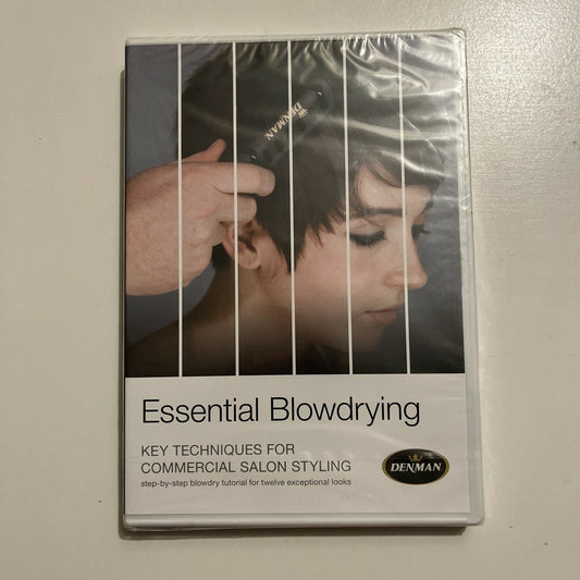 *New Sealed* Denman: Essential Blow-drying (DVD) Mark Woolley