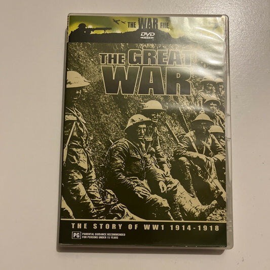 The Great War - The Story Of WW1 1914-1918 (DVD, 1997) All Regions