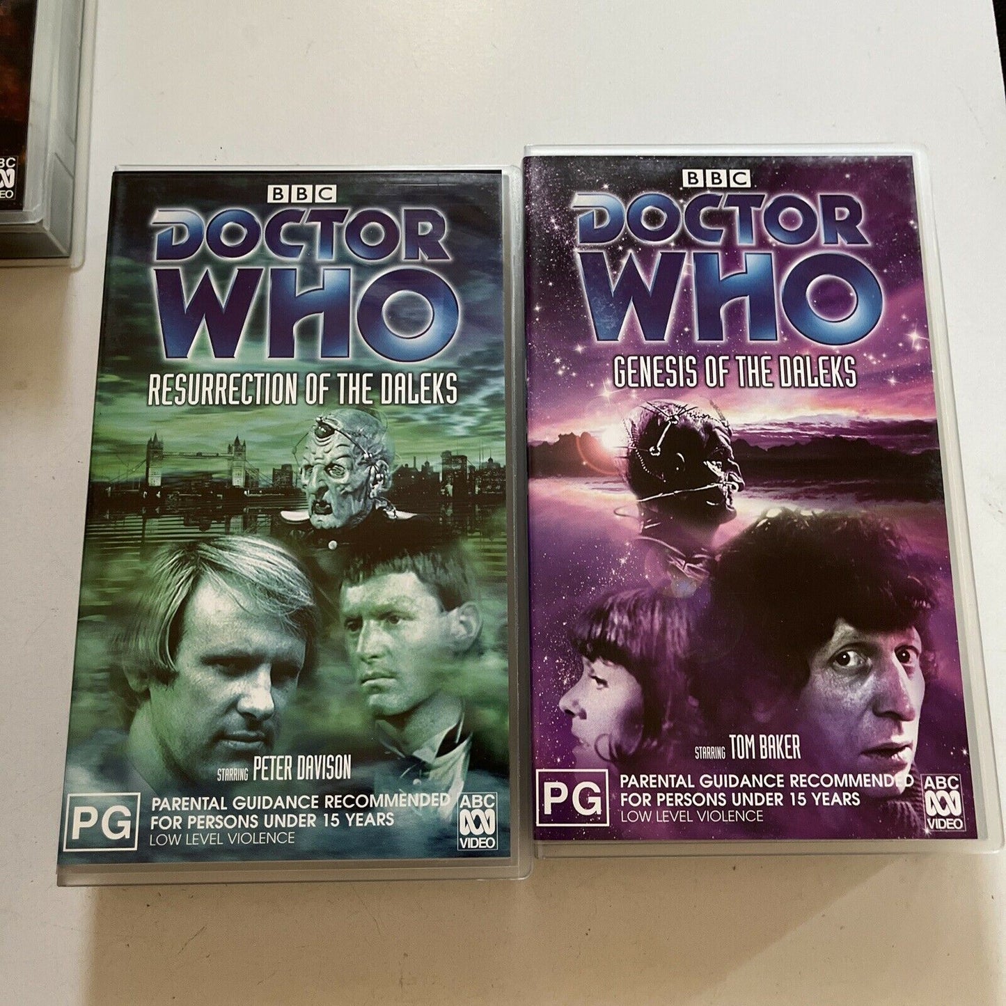 Doctor Who - The Davros Collection (VHS, 1988, 5-Tape) PAL