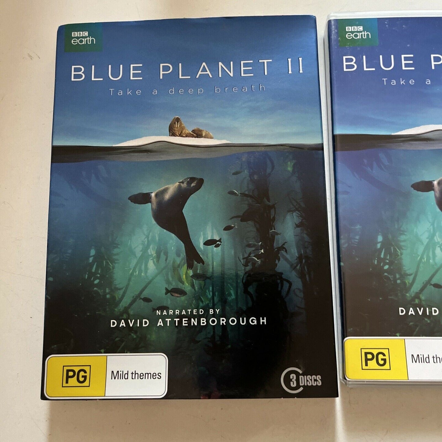 BBC Earth: Blue Planet II - David Attenborough (DVD, 2017, 3-Disc) Region 4