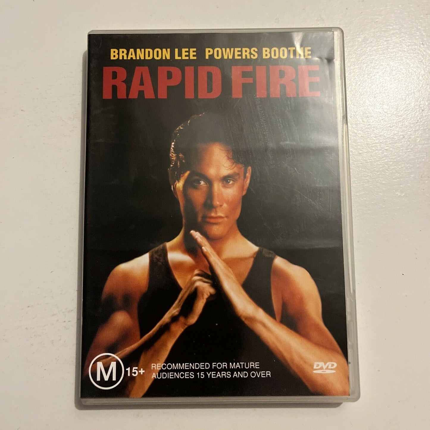 Rapid Fire (DVD, 1992) Brandon Lee, Powers Boothe. Region 4