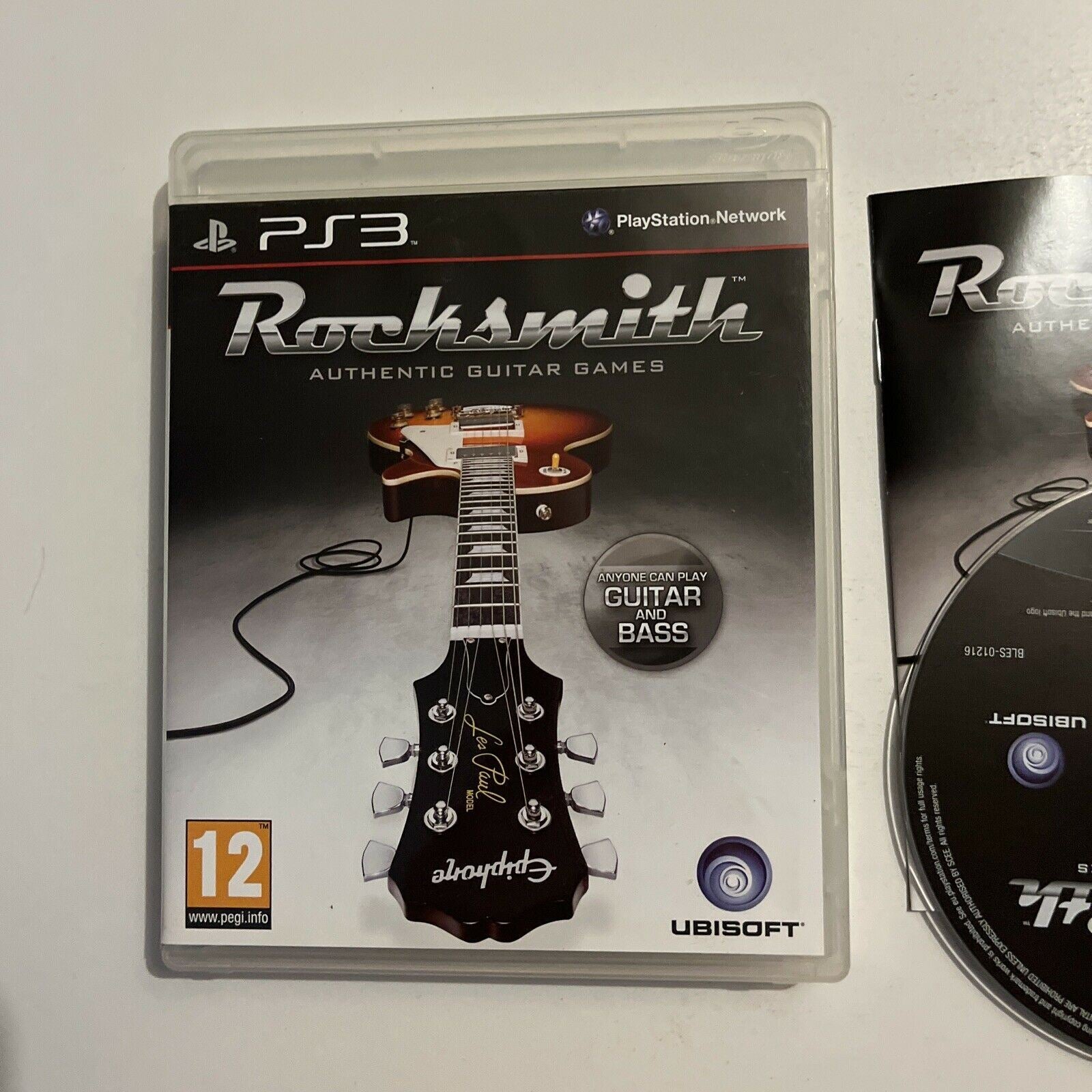 Rocksmith Authentic Guitar Games PS3 PlayStation 3 Game With Manual – Retro  Unit