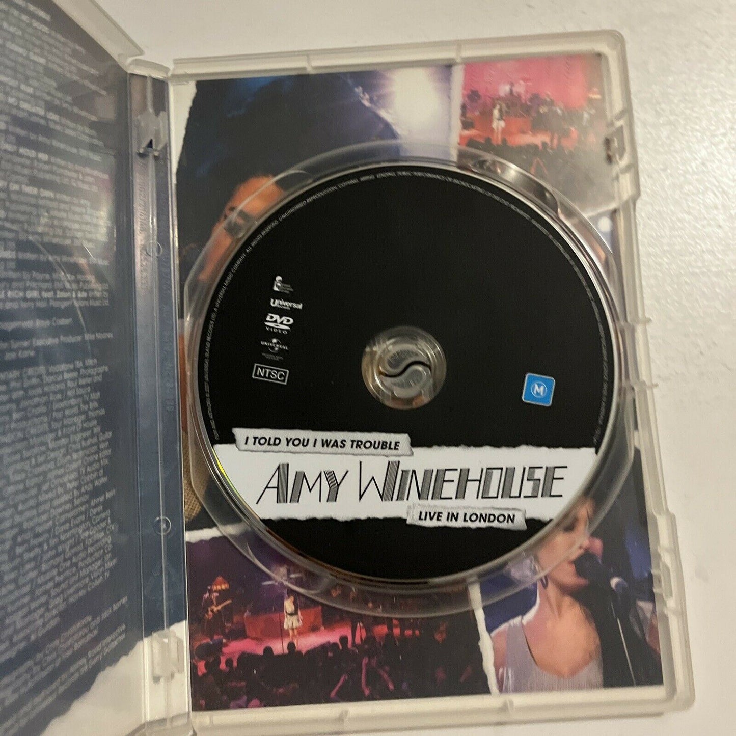 Amy Winehouse: I Told You I Was Trouble - Live in London (DVD, 2007) All Regions