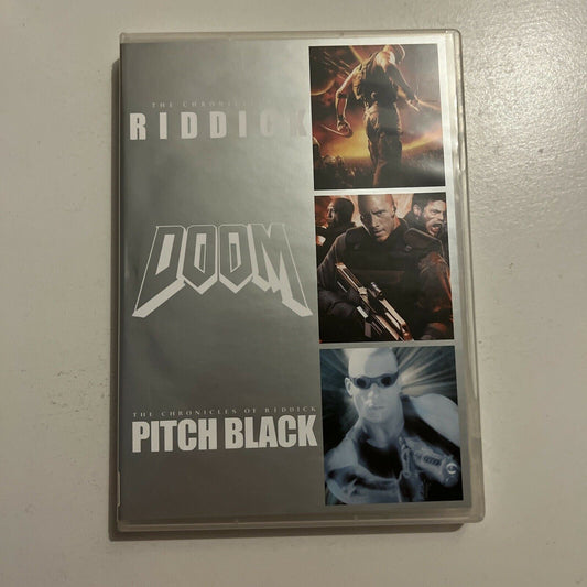 The Chronicles Of Riddick / Pitch Black / Doom DVD 3-Disc Region 4