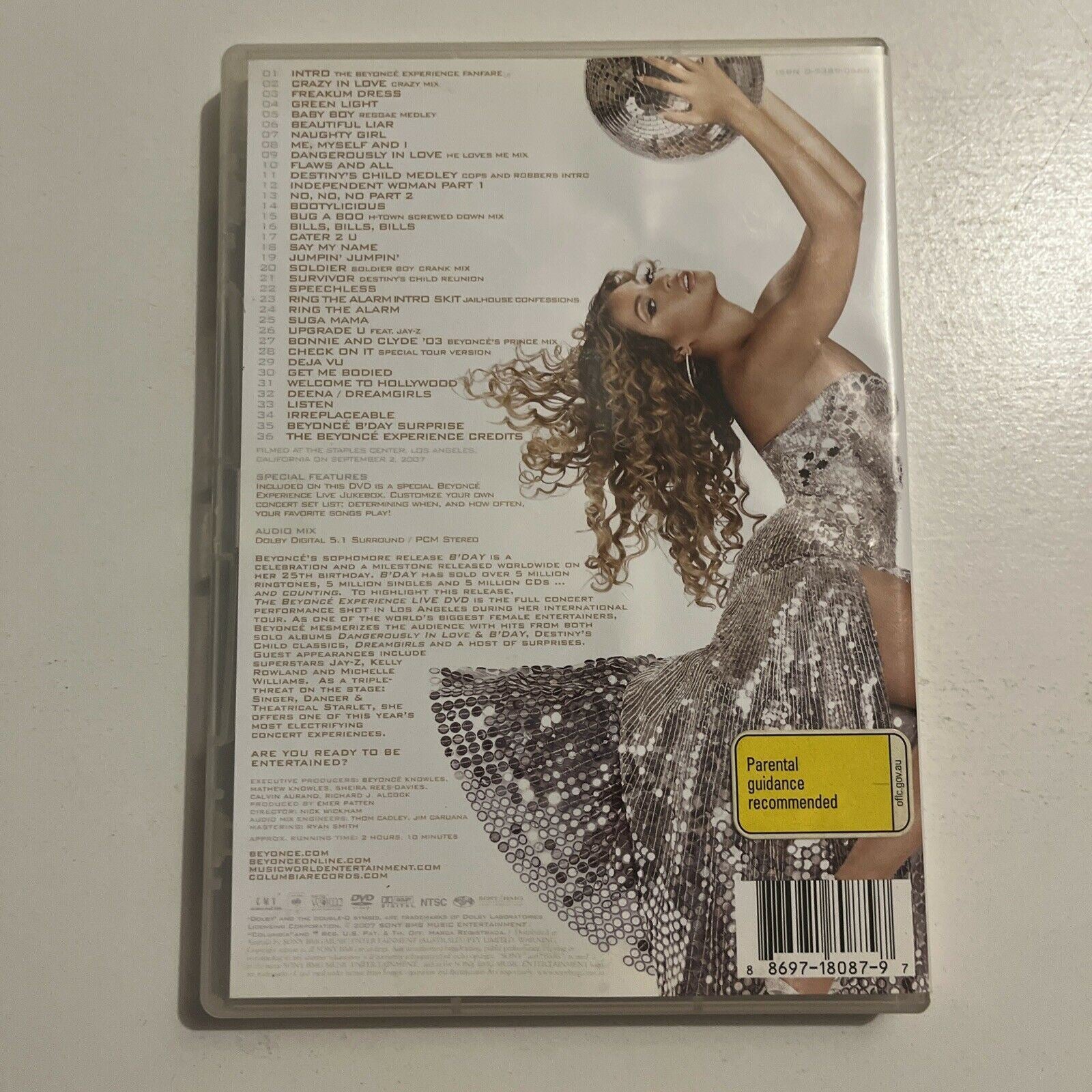 Beyonce - Live At The Staples Centre (DVD, 2007) All Regions – Retro Unit