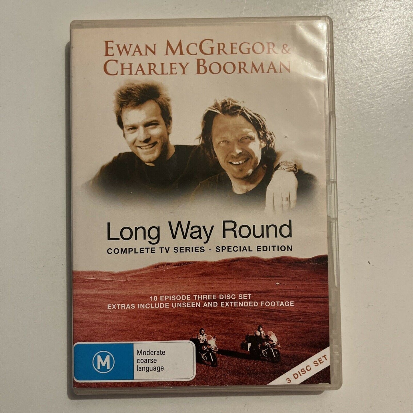 Long Way Round - Complete TV Series Special Edition (DVD, 2004, 3-Disc)