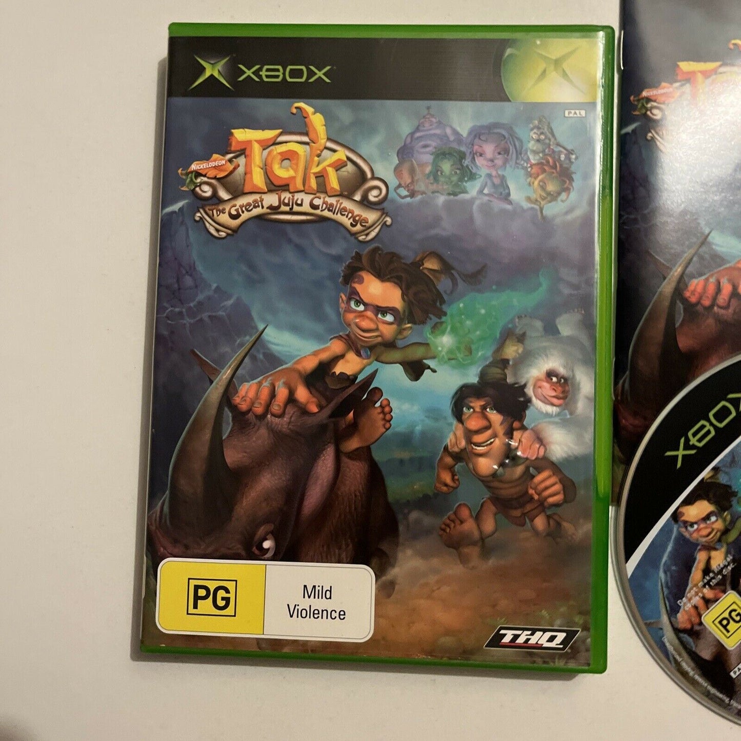 Tak The Great Juju Challenge - XBOX Original PAL With Manual