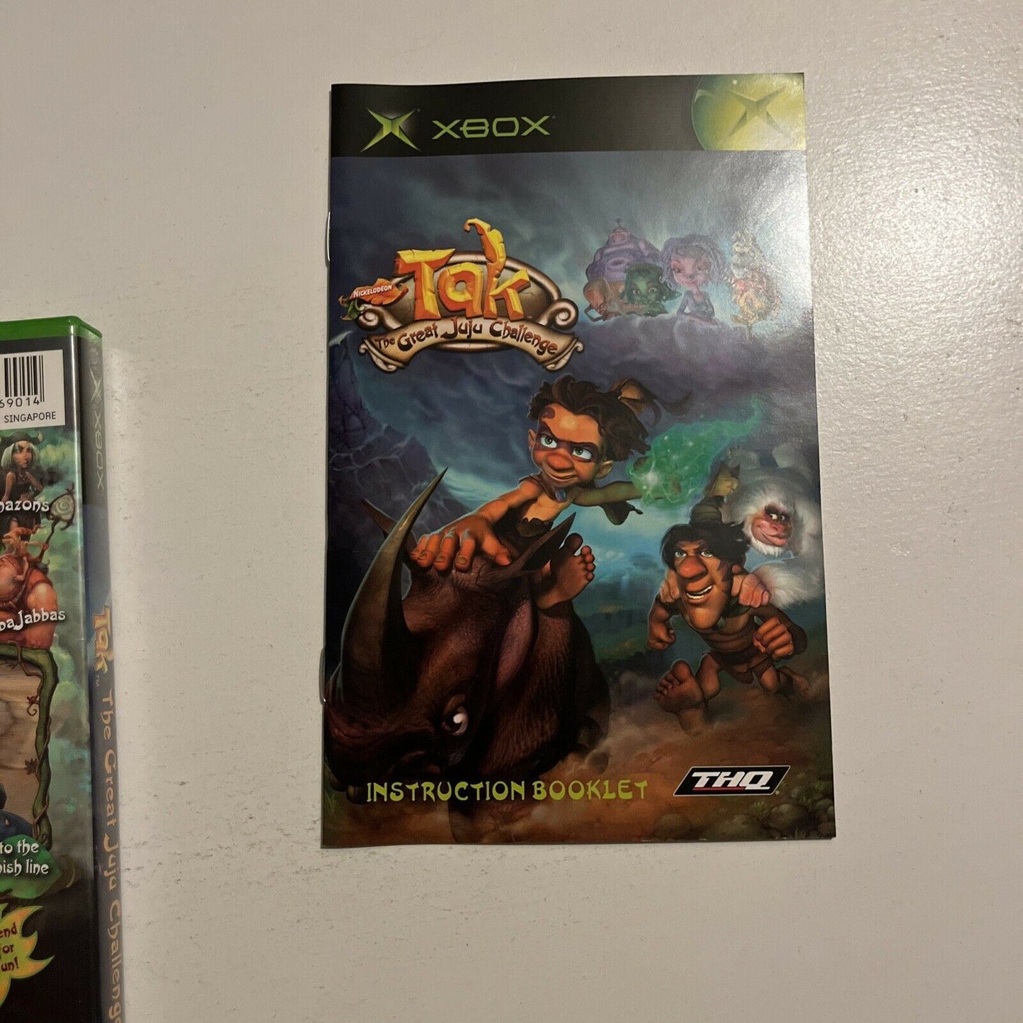 Tak The Great Juju Challenge - XBOX Original PAL With Manual