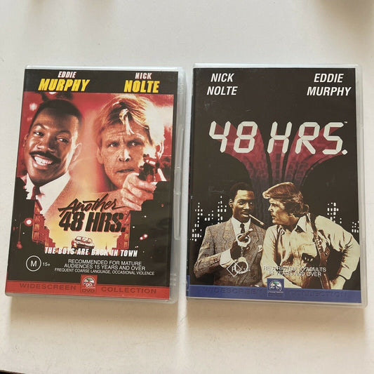 48 Hours / Another 48 Hours (DVD, 1990, 2-Disc) Eddie Murphy Region 4