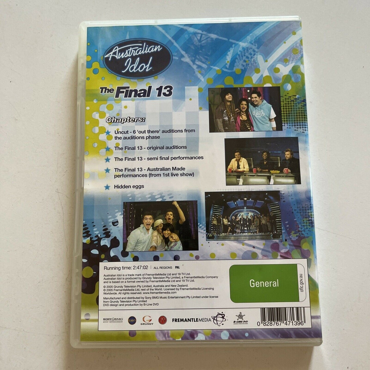 Australian Idol The Final 13 2005 (DVD) All Regions