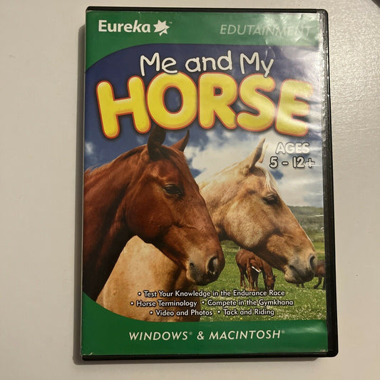 Me and My Horse - Ages 5 to 12+ PC Mac CDROM