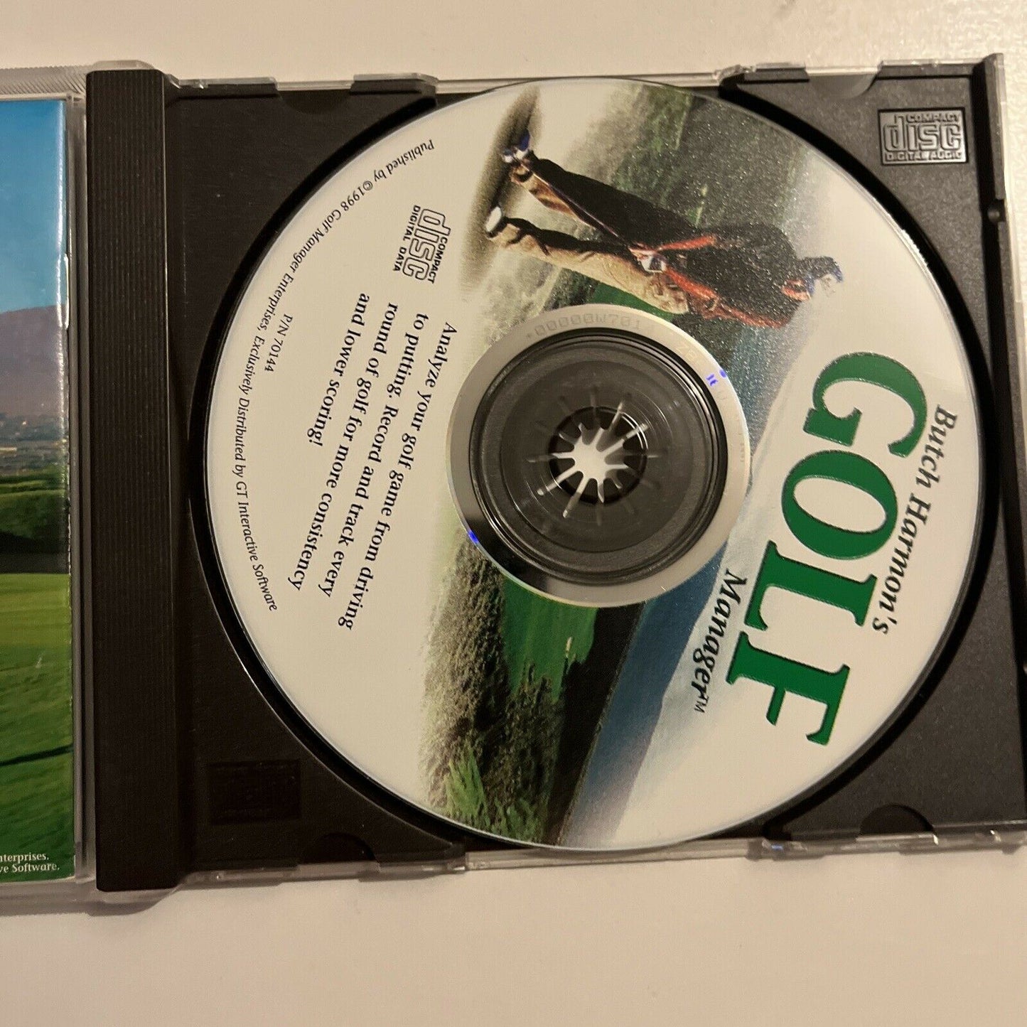 Butch Harmon's: Golf Manager PC CDROM 1998 Win95/98/XP