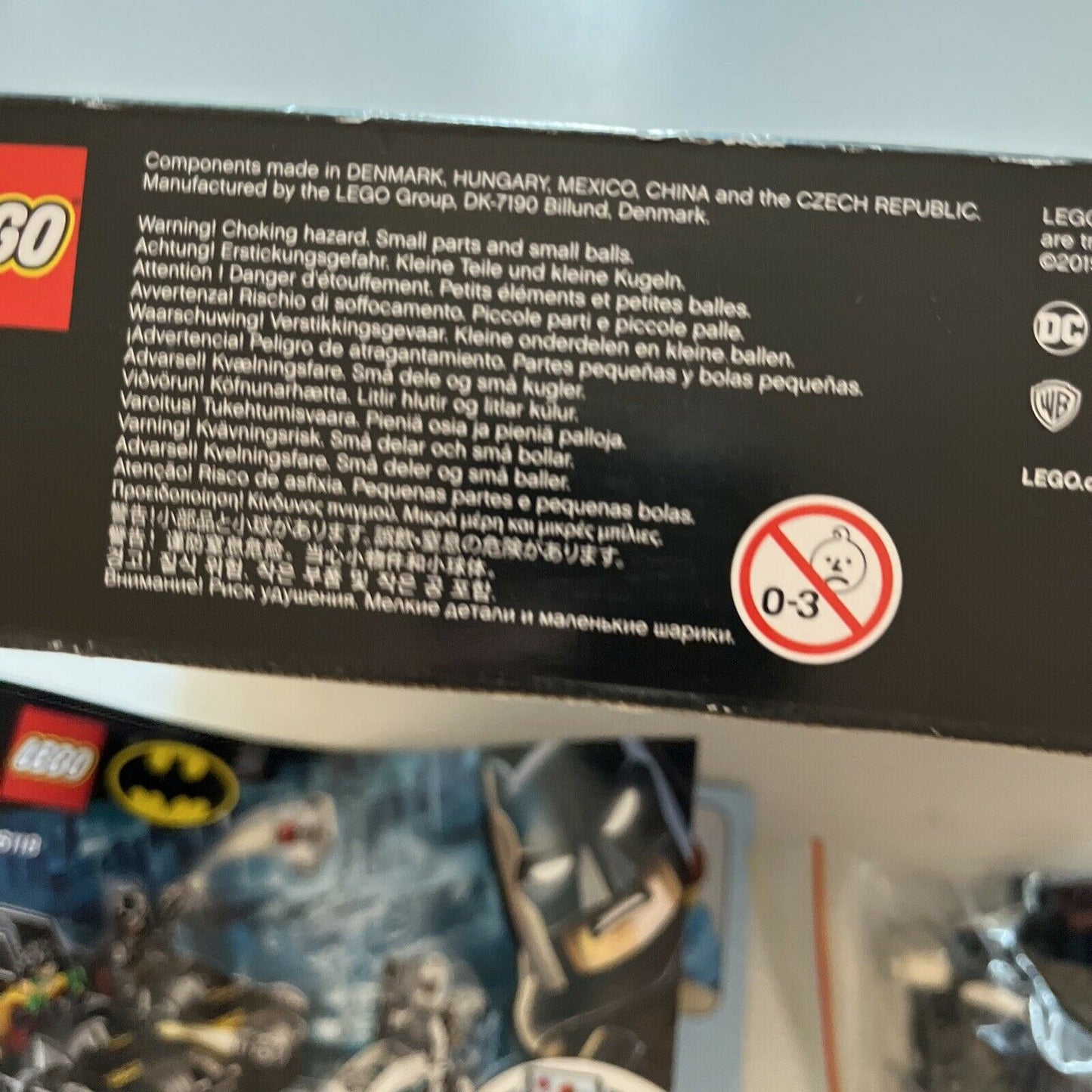 LEGO DC Universe Super Heroes Mr Freeze Batcycle Battle Set (76118) *Incomplete*