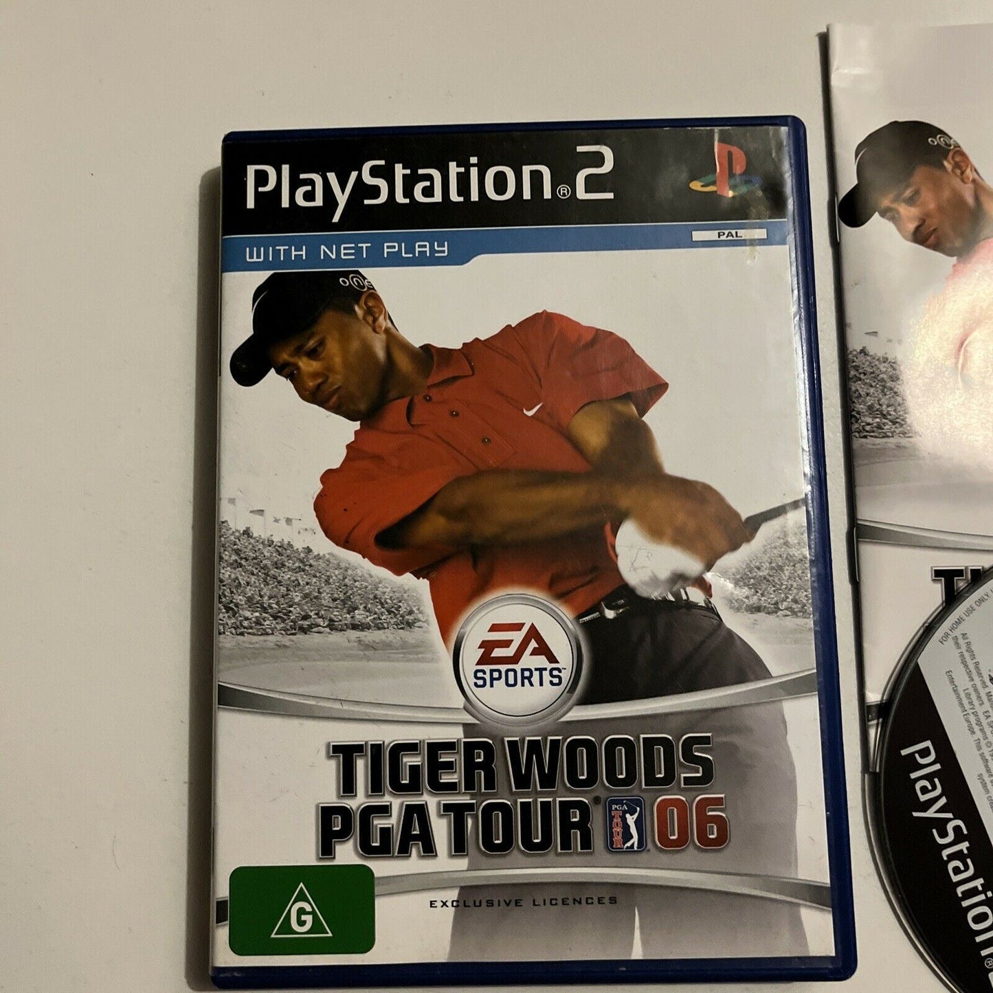 Tiger Woods PGA Tour 06 - Playstation PS2 Game + Manual PAL