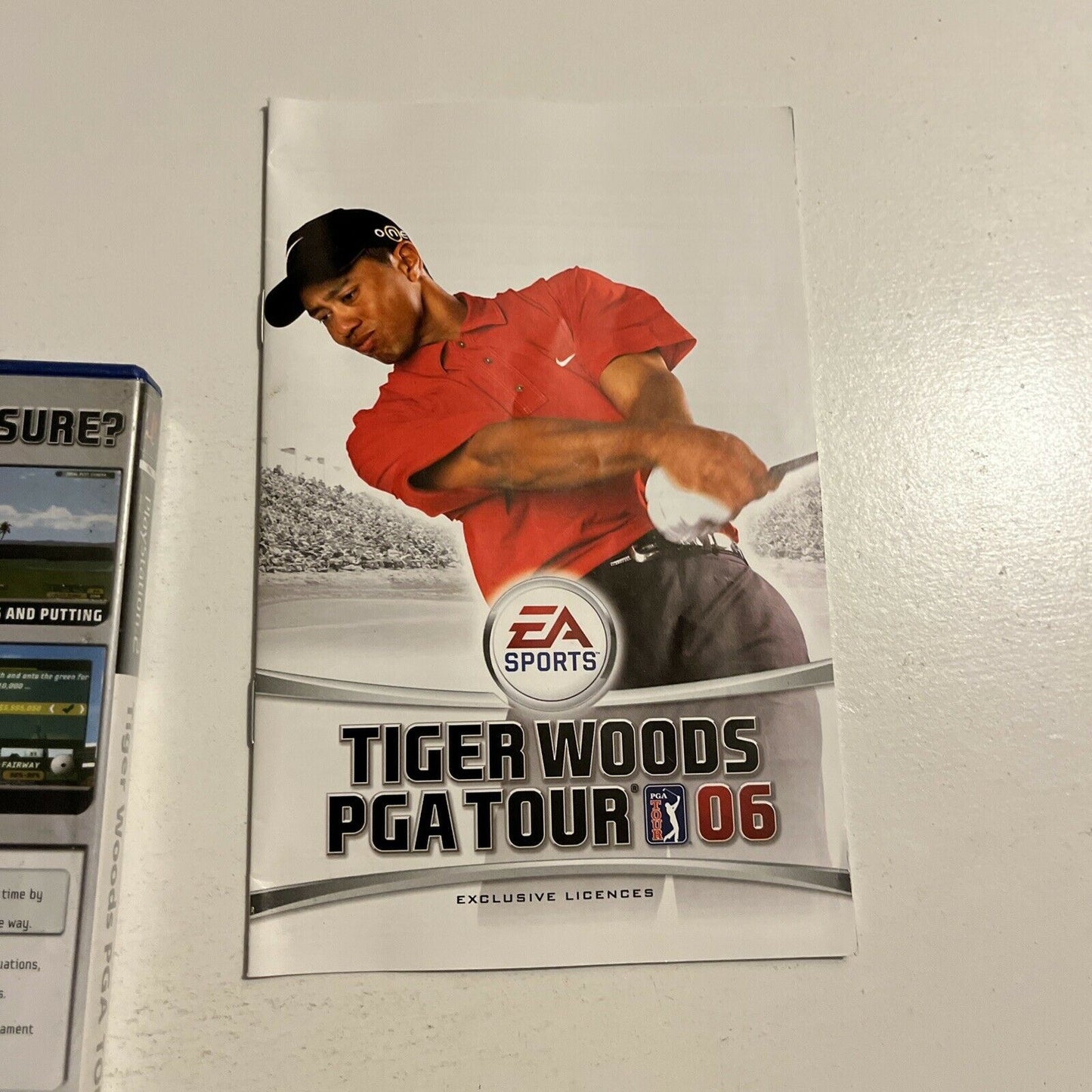 Tiger Woods PGA Tour 06 - Playstation PS2 Game + Manual PAL