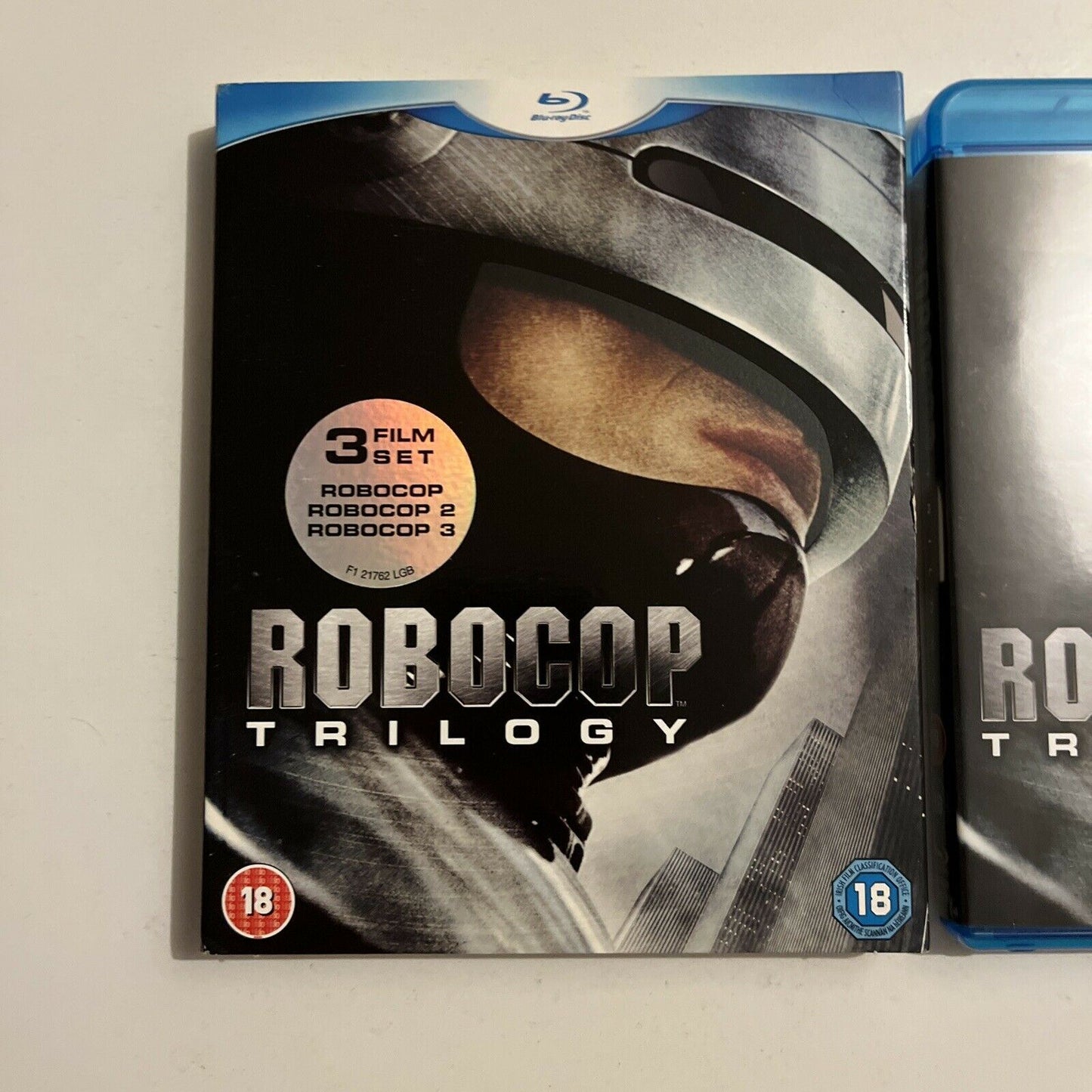 RoboCop Trilogy - 1,2,3 (Bluray, 1993, 3-Disc) Region B